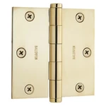 Baldwin 1035.031.I 3.5" Square Corner Hinge Non-lacquered Brass New/open Box. Fixed Price $36.80.