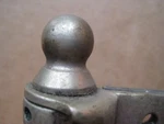 Antique Pair 1910 15 3 Inch Nickel Plate Heavy Metal Bommer Spring Hinges. Fixed Price $55.99.