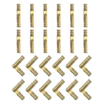 Uxcell Invisible Brass Barrel Hinges, 24PCS 4X25MM Concealed Hinges.... Fixed Price $16.27.
