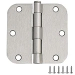 Stainless Steel Door Hinge-satin Nickel 3.5-IN. 5/8-IN. Radius 9-PACK. Fixed Price $41.11.