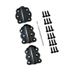 Qcaa Door Spring Hinges, 2-3/4", Each Including Pcs Self 1 Set, Black. Fixed Price $23.01.