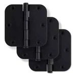 Signature Hradware 3-1/2" Steel Door Hinge , Matte Black 3PK New Lot Of 2!. Fixed Price $24.95.