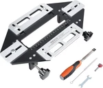 Vevor Door Hinge Jig, Aluminum Alloy Woodworking Hole Opener, Slotting Black. Fixed Price $64.85.
