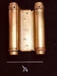 Vintage Skeels No-strip 4" Double Action Hinge + Pins & Lever, #2928. Fixed Price $9.99.