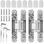 Onedaful 2 Kits 6 Inch Stainless Steel Hidden Door Hinges Invisible Fo.... Fixed Price $67.96.