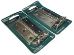 Everbilt 2-1/2 In. X 1-9/16 19794 Satin Nickel Middle Hinges 2PK (lot Of 2). Fixed Price $23.58.