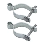 Aiwaiufu Pcs 2-3/8" Chain Link Fence Gate Post Hinge For Outside. Fixed Price $20.41.