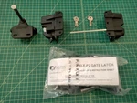 (set Of 2) Nationwide Industries Gate Latch Two-sided, Key Lockable Black. Fixed Price $45.00.