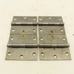 National N140-467 3" Steel Utility Butt Hinge Lot Of. Fixed Price $6.21.