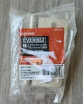 Everbilt 3-1/2 In. Satin Nickel 1/4 Radius Door Hinge, #207 618. Fixed Price $8.99.