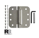 Reliabilt 4-IN X 5/8-IN Radius Satin Nickel Spring Interior Door Hinge. Fixed Price $13.00.