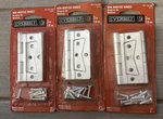 3 Packs Of 2 Everbilt In. White Non-mortise Hinges 710 646. Fixed Price $16.00.