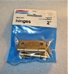 New National Hardware N146-175 V518 Non-removable Pin Hinge 2" Brass Pack. Fixed Price $5.00.