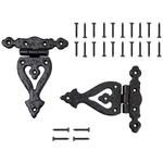 Heavy Duty Antique Cast Iron Hinges, 5.3" - 2 Pack. Fixed Price $41.99.