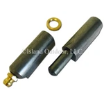 4" Bbq Smoker Bullet In. Inch Hinges Stove Weld On Pit Jeep Tailgate. Fixed Price $9.99.