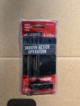 Everbilt Door Hinge 3 1/2 Inch Square Corner Smooth Action Steel Black Pack. Fixed Price $14.95.