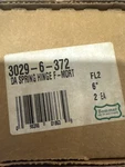 Bommer 3029 372 Double Action Spring Hinge Size 6" Swinging Doors Set Of. Fixed Price $54.99.