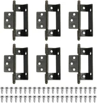6PCS Cabinet Hinges Full Inset 3.5X.7" Partial Wrap Long Bronze. Fixed Price $16.79.