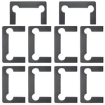 Itrolle 10PCS Glass Door Hinge Replacement Gasket Grid Rubber.... Fixed Price $15.99.