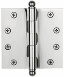Nostalgic Warehouse Ball Tipped Hinge, Large, Bright Chrome. Fixed Price $18.17.