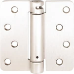Self-closing Door Hinge, Inches, 1/4" Radius Corner, Satin Nickel By Stone Har. Fixed Price $24.38.