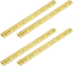 Oedema 4PCS 7.87" Piano Hinge Iron Continuous Gold Door For Wooden B. Fixed Price $22.75.