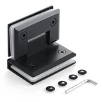 Ranbo Heavy Duty 90 Degree Shower Door Hinge, Solid 5MM 304 Stainless Steel, .... Fixed Price $124.92.