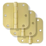 Miseno MDH3503 3-1/2 X Plain Bearing Door Hinge 3-PACK Champagne Brass. Fixed Price $11.90.