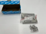 (qty 2) Deltana Nickel 4-3/8" X 5/8" 1/4" Pivot Hinge Left Hand PH60U15. Fixed Price $74.19.