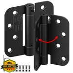 Isoker 2PK 4 Inch Self Closing Door Hinges Spring Loaded Adjustable Black. Fixed Price $34.99.