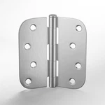 6 Pack Goldenwarm 4 Inch Brushed Nickel Hinges Satin Exterior Doors. Fixed Price $23.99.