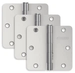 Schlage S3P1011FRP625 -3 Pack 3.5" Plain Bearing 5/8" Radius Corner. Fixed Price $11.98.