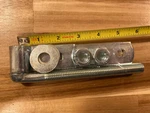 1 Each 6 Inch Steel Bolt Hook And Strap Hinge Gate Door Zinc Plated Nos Hager. Fixed Price $13.50.