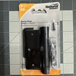 National Hardware N350-769 Spring Door Hinge 3.5" Oil Rubbed Bronze. Fixed Price $14.99.