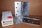 PC/1 Pair Butt Hinge Satin Chrome Holes X Hager 1741 US26D Full Mortise. Fixed Price $7.99.