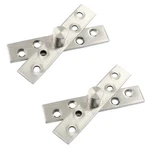 Rierdge 2PCS Center Pivot Hinge, Heavy Duty 360 Rotating Hidden .... Fixed Price $13.68.