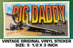 Big Daddy Don Garlits Museum Of Drag Racing-vintage Original Vinyl Decal Sticker. Fixed Price $5.77.