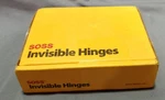Soss Invisible Hinges 218US19 Black. Fixed Price $39.00.
