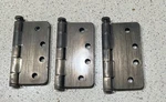 Three (3) Pack Hager Standard Weight Oxidized Satin Bronze Door Hinges Steel. Fixed Price $14.95.