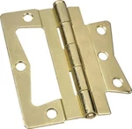 Stanley Non Mortise Door Hinges 4" Bright Brass Finish 2 Pk 46-0817 / CD815. Fixed Price $12.99.
