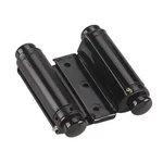 2 Pack: Hardware Double Action Steel Spring Hinge, Black Super Value (4 Hinges). Fixed Price $39.99.