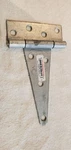 ( ) National Hardware N129-445 Galvanized Extra Heavy T-hinge 6 In.. Fixed Price $7.50.