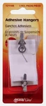 Hillman Anchorwire 1-1/2 Lb Steel Single Adhesive Wall Hanger Hook 5 Pk 121148. Fixed Price $7.99.