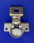 Grass Hinge - 830 Nickel Colored Die Cast With Wrap Mount Plate Hard To Find. Fixed Price $23.99.