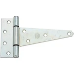 2PK Stanley/national N129-189 Zinc Plated Extra Heavy 6" Gate Door T-hinges. Fixed Price $18.80.