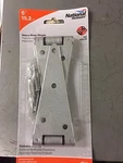 6" Galvanized National Hardware N128-330 282 Heavy Strap Hinges Pair. Fixed Price $12.99.