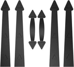 Zekoo Garage Door Magnetic Decorative Hardware Kit 1, Black. Fixed Price $21.81.