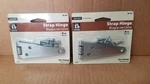 2PC Everbilt 4 Inch Zinc-plated Heavy Duty Strap Hinge New Sealed. Fixed Price $16.00.