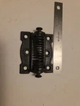 Antique Screen Door Hinges Vintage Victorian Clean Iron Self Closing Spring Ball. Fixed Price $24.99.