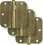 Miseno 3-1/2 X Plain Bearing 5/8" Radius Corner Door Hinge Pack Of. Fixed Price $19.50.